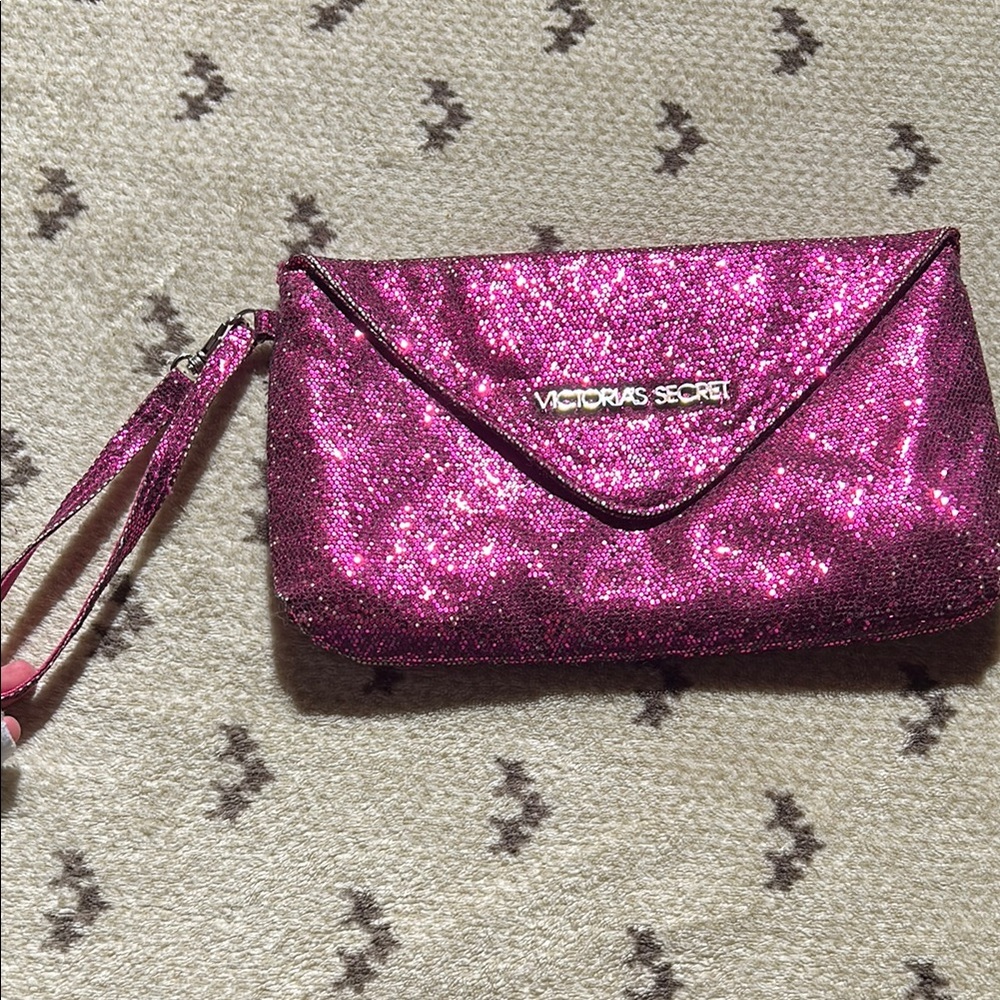 Victoria's Secret Pink Sparkle Wristlet